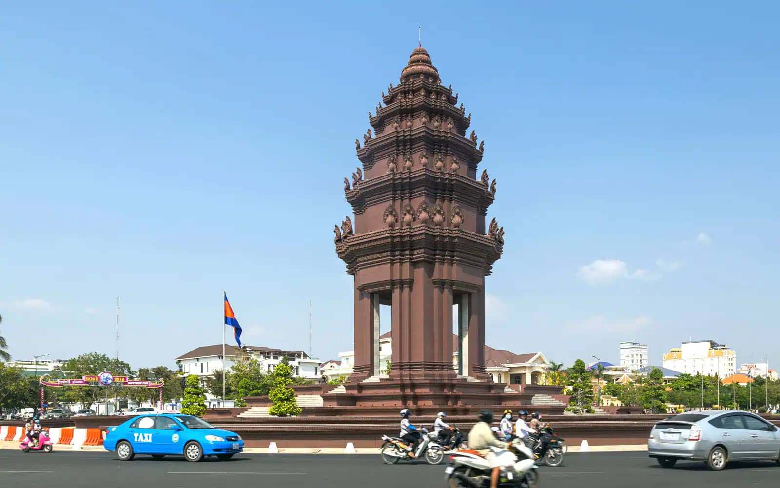 Southern Vietnam and Cambodia Itinerary - Cambodia Independence Monument